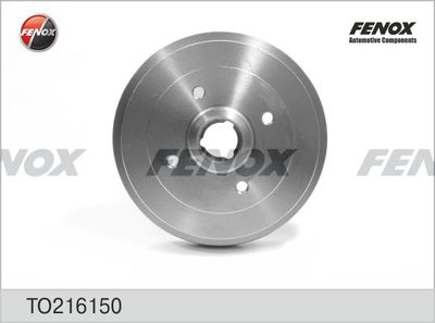 Тормозной барабан FENOX TO216150 для AUDI 50