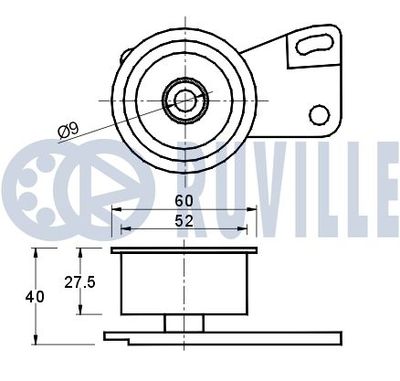 ROLA INTINZATOR CUREA DISTRIBUTIE RUVILLE 540411 1