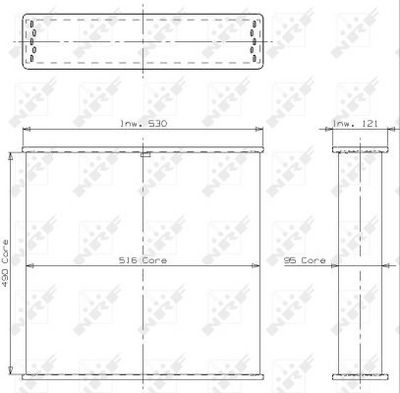 RETEA RADIATOR RACIRE MOTOR NRF 339 4