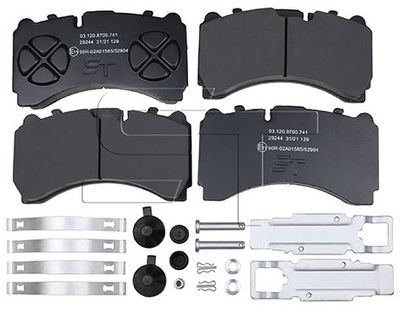 set placute frana,frana disc ST-TEMPLIN 17 03 002 0 301