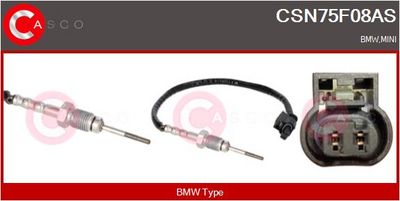 SENZOR TEMPERATURA GAZE EVACUARE