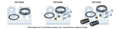 Монтажен комплект, филтър за прах/сажди BM Catalysts FK11243