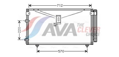 CONDENSATOR CLIMATIZARE AVA Clever Choice TO5383D