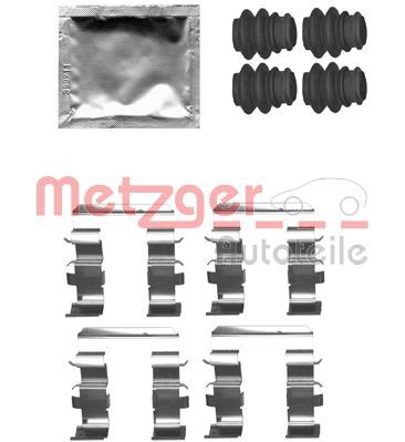 Комплектующие, колодки дискового тормоза METZGER 109-1831 для HYUNDAI ix55