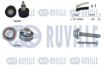 Комплект ремня ГРМ RUVILLE 550384 для SEAT ARONA