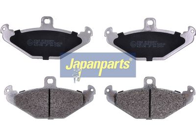 JAPANPARTS Stabdžių trinkelių rinkinys, diskinis stabdys