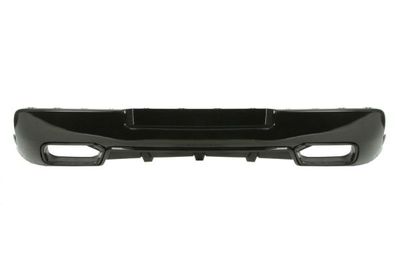 Bumper valance Achter (Z28 STYLE, grijs, met een uitsparing voor de uitlaatpijp: twee) past: CHEVROLET CAMARO 09.13-12.15