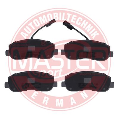Zestaw klocków hamulcowych, hamulce tarczowe MASTER-SPORT GERMANY 13046048562N-SET-MS