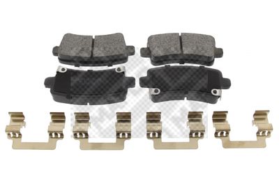 Zestaw klocków hamulcowych, hamulce tarczowe MAPCO 6860/1