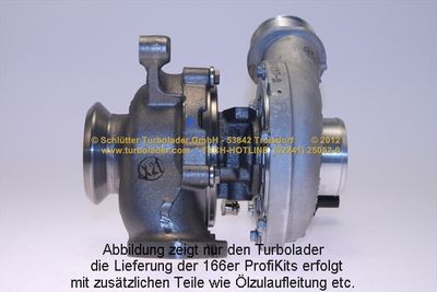 COMPRESOR SISTEM DE SUPRAALIMENTARE SCHLÜTTER TURBOLADER PRO00860 2