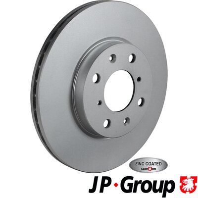 Тормозной диск JP GROUP 1263106000 для SUZUKI SPLASH