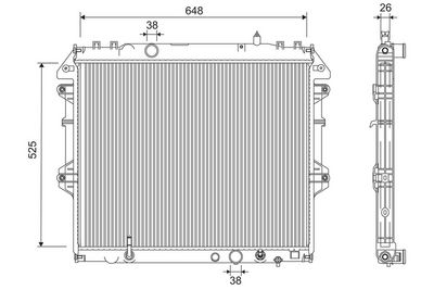 RADIATOR RACIRE MOTOR