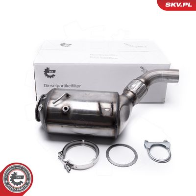 Filtr sazových částic, výfukový systém SKV 62SKV512