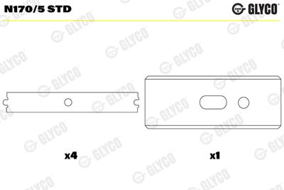 BUCSI AX CU CAME GLYCO N1705STD