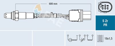 Sonda lambda FAE 75132