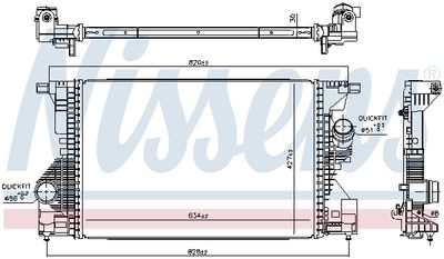 LADELUFTKüHLER NISSENS 961560 4