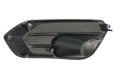 Voorbumper afdekking Rechts (plastic, zwart) past: IVECO DAILY VI 04.19-12.23