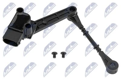 Jutiklis, žibintų diapazono reguliavimas