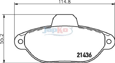 SET PLACUTE FRANA FRANA DISC JAPKO 500227 1