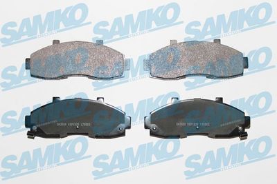 Комплект тормозных колодок, дисковый тормоз SAMKO 5SP1020 для KIA PREGIO