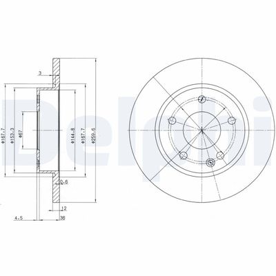 Brake Disc BG3394