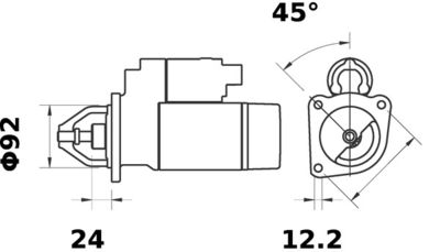 Rozrusznik MAHLE MS 12