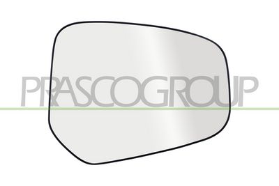 стъкло на огледало, външно огледало PRASCO FD6427515