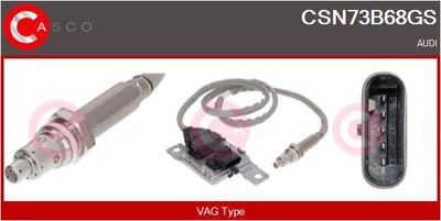 NOx-senzor, vstřikování močoviny CASCO CSN73B68GS