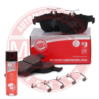 Zestaw klocków hamulcowych, hamulce tarczowe MASTER-SPORT GERMANY 13046073542N-SET-MSP