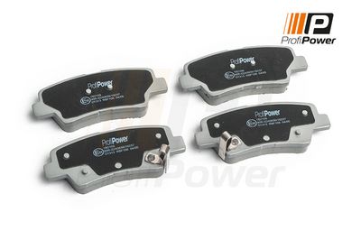 stabdžių trinkelių rinkinys, diskinis stabdys 1B2109 ProfiPower