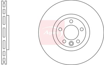 APEC Brake Disc DSK3117