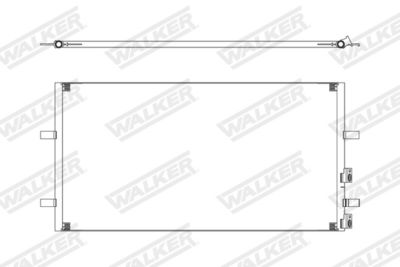CONDENSATOR CLIMATIZARE WALKER WCD00351 7