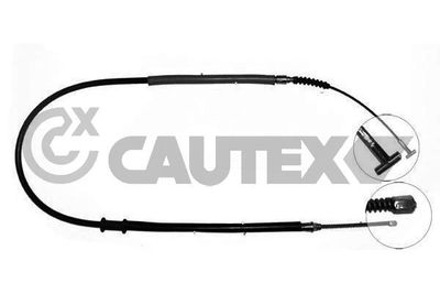 CAUTEX 015936 Трос ручного тормоза  для FIAT TEMPRA (Фиат Темпра)