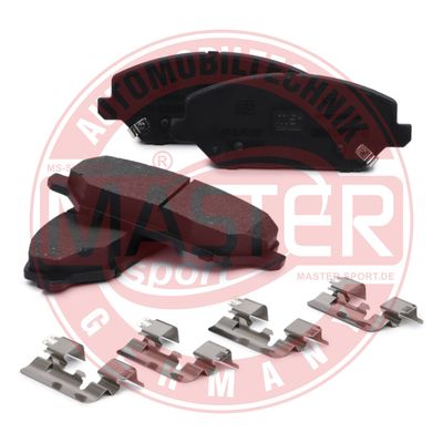 Sada brzdových platničiek kotúčovej brzdy MASTER-SPORT GERMANY Premium 13046055102N-SET-MS