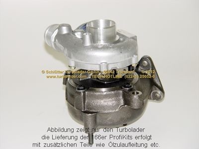LADER AUFLADUNG SCHLÜTTER TURBOLADER 16600130 3