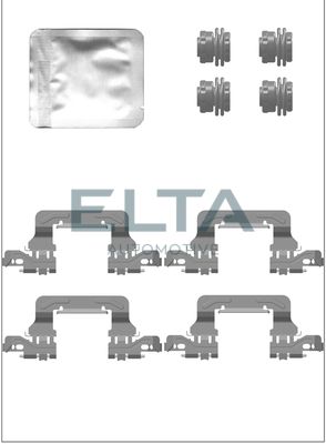 Комплектующие, колодки дискового тормоза ELTA AUTOMOTIVE EA8936 для AUDI E-TRON