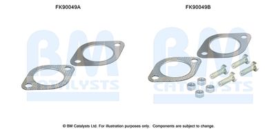 Монтажный комплект, катализатор BM CATALYSTS FK90049 для MAZDA XEDOS