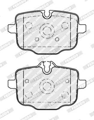 SET PLACUTE FRANA FRANA DISC FERODO FDB5056 1