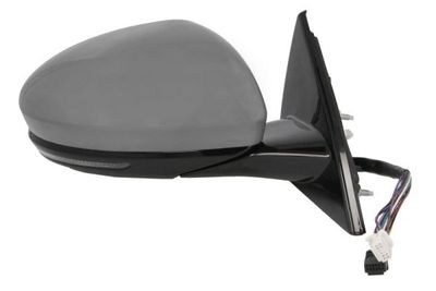 Zijspiegel Rechts (elektrisch, in reliëf, met verwarming, assistent rijstrookverandering, under-coated, met geheugen, elektrisch opklapbaar, met indicator, met temperatuursensor) past: RENAULT TALISMA