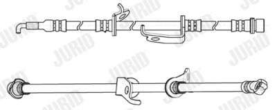 Тормозной шланг JURID 173160J для TOYOTA RAV 4