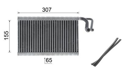 EVAPORATOR AER CONDITIONAT MAHLE AE68000P 11