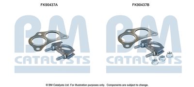 Монтажен комплект, катализатор BM Catalysts FK90437