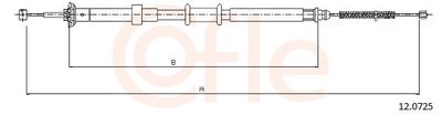 Cable Pull, parking brake 12.0725