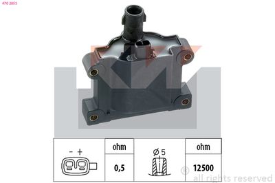 BOBINA DE INDUCTIE KW 470285S