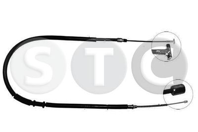 Тросик, cтояночный тормоз STC T481279 для FIAT TIPO