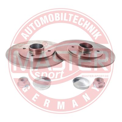 Tarcza hamulcowa MASTER-SPORT GERMANY 2401106045B-SET-MS