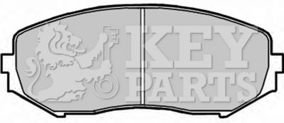 KEY PARTS KBP1957 Тормозные колодки и сигнализаторы  для SUZUKI GRAND VITARA (Сузуки Гранд витара)