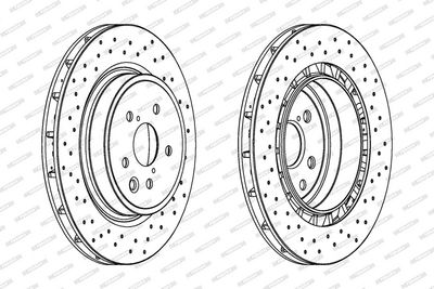 DISC FRANA FERODO DDF1863C1 1
