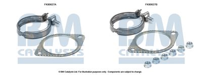 Zestaw montażowy, katalizator BM CATALYSTS FK80627
