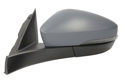Zijspiegel Links (elektrisch, asferisch, met verwarming, assistent rijstrookverandering, under-coated, elektrisch opklapbaar, met indicator) past: VW T-ROC 07.17-03.22